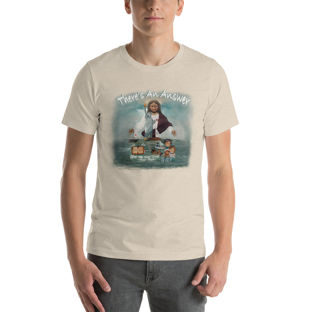 There’s An Answer  Unisex T-Shirt - Mod Visions