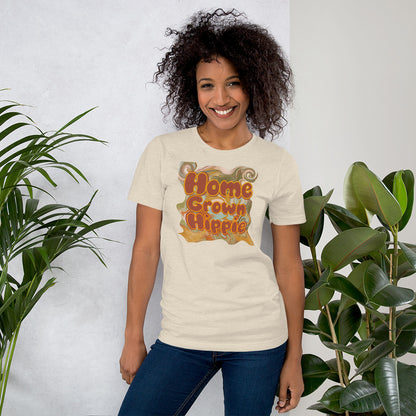 Home Grown Hippie Unisex T-Shirt - Mod Visions
