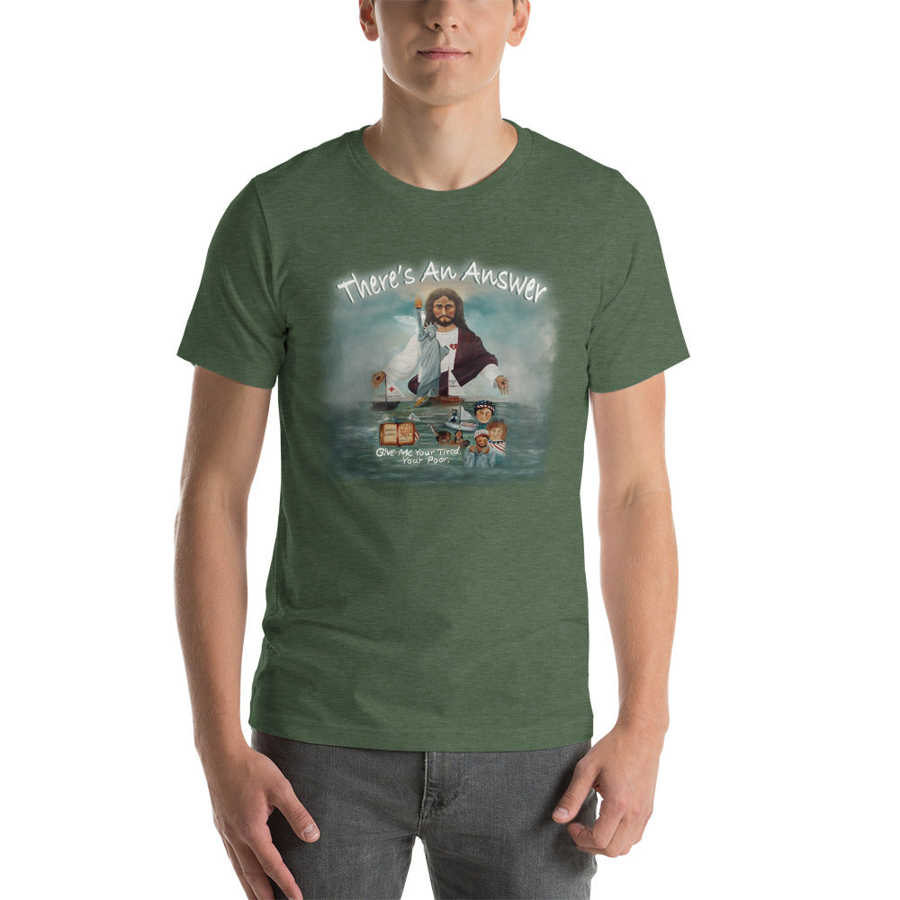 There’s An Answer  Unisex T-Shirt - Mod Visions