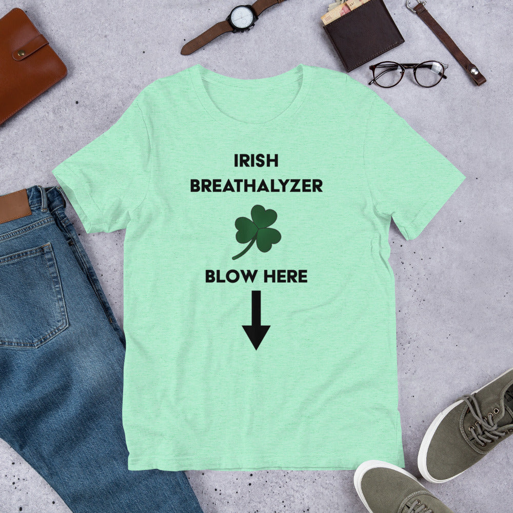 Irish Breathalyzer Unisex T-Shirt - Mod Visions