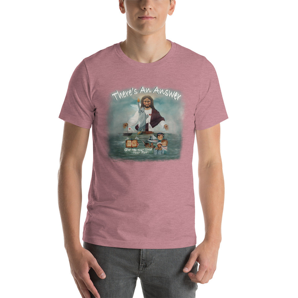 There’s An Answer  Unisex T-Shirt - Mod Visions