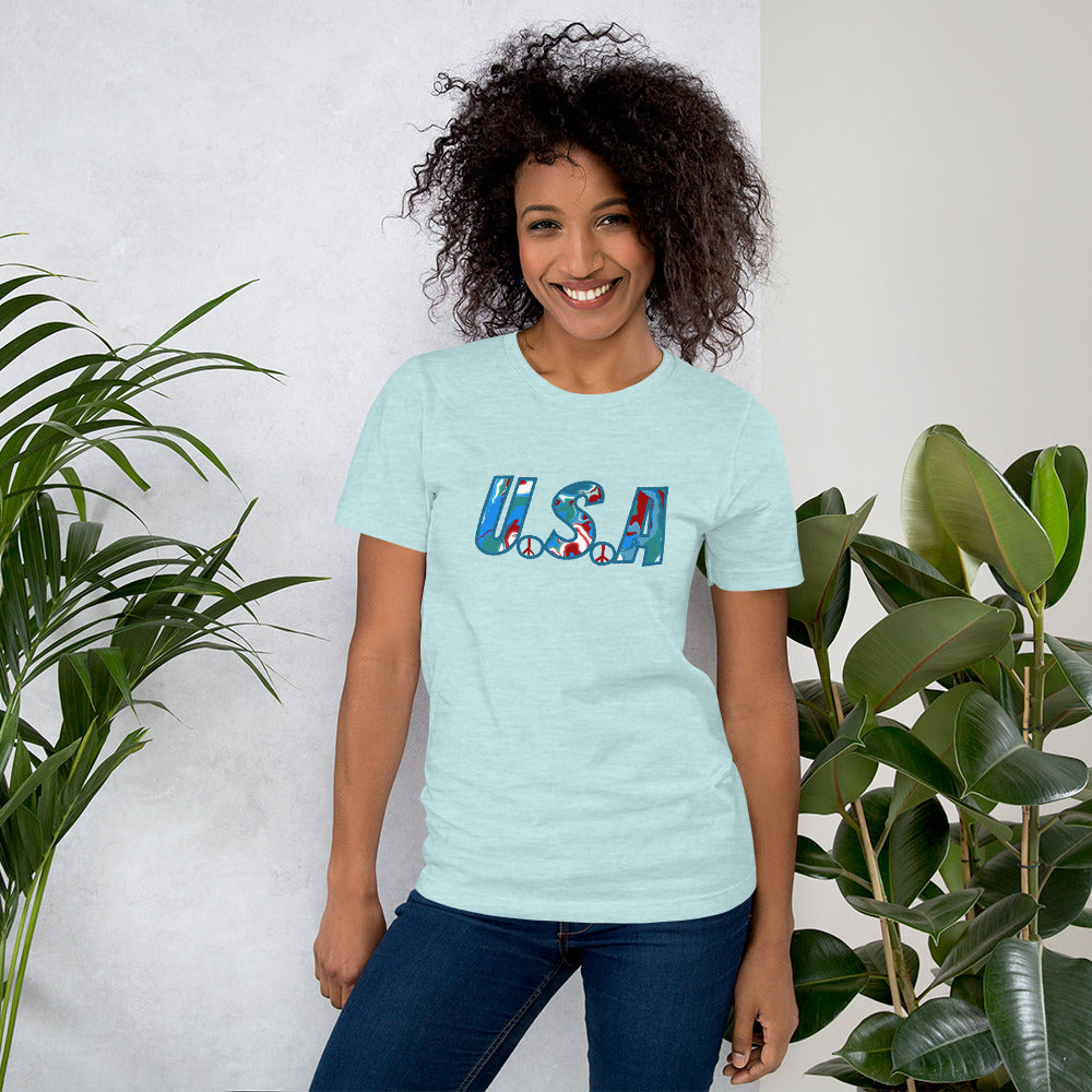 U.S.A Hippie T-Shirt - Mod Visions