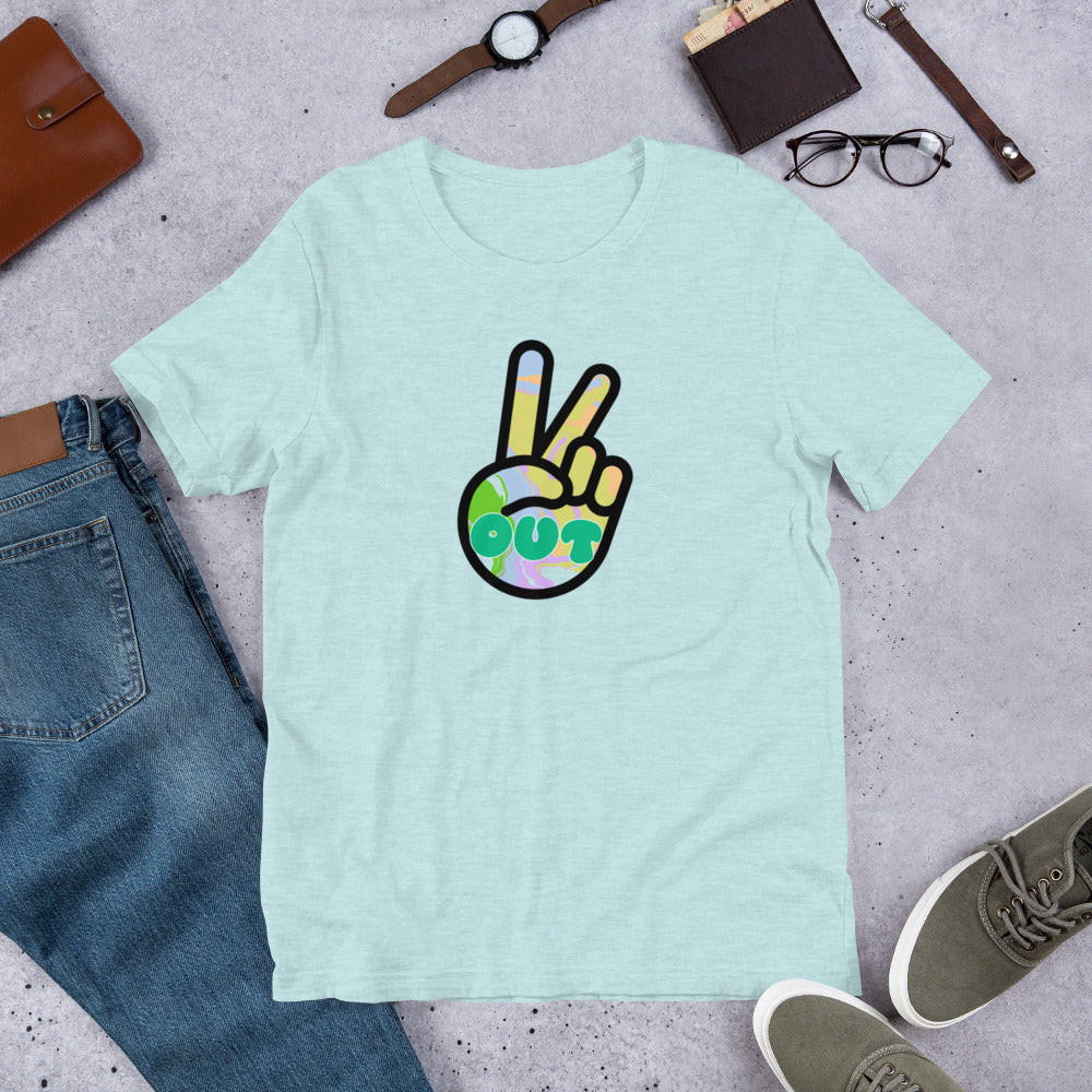 Peace Out T-Shirt - Mod Visions