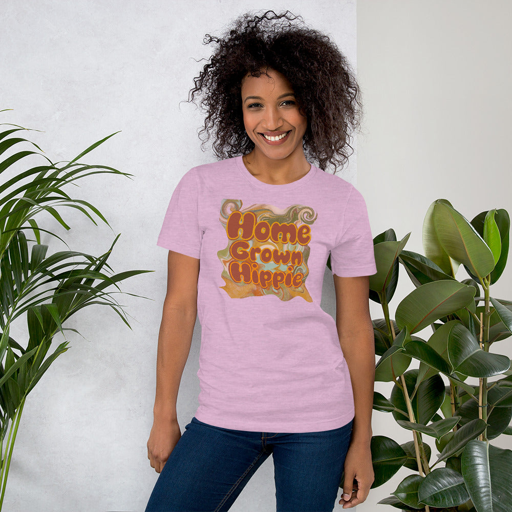 Home Grown Hippie Unisex T-Shirt - Mod Visions