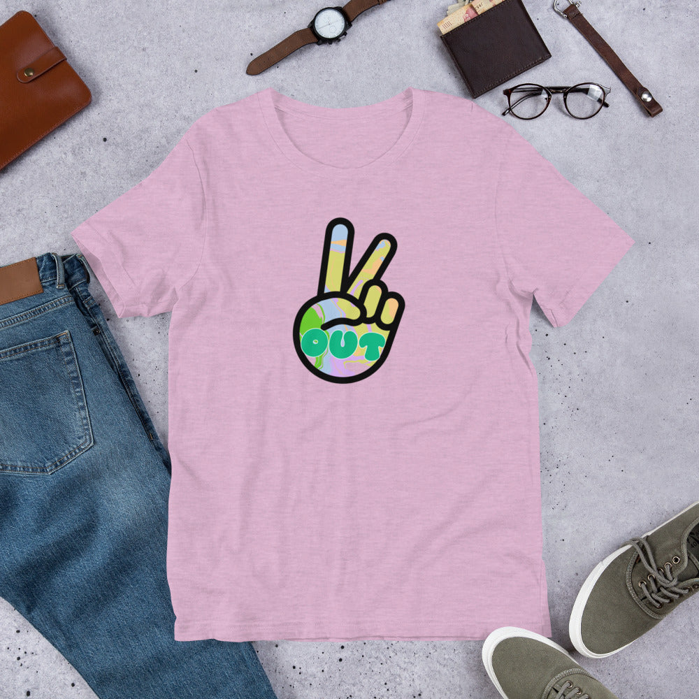 Peace Out T-Shirt - Mod Visions