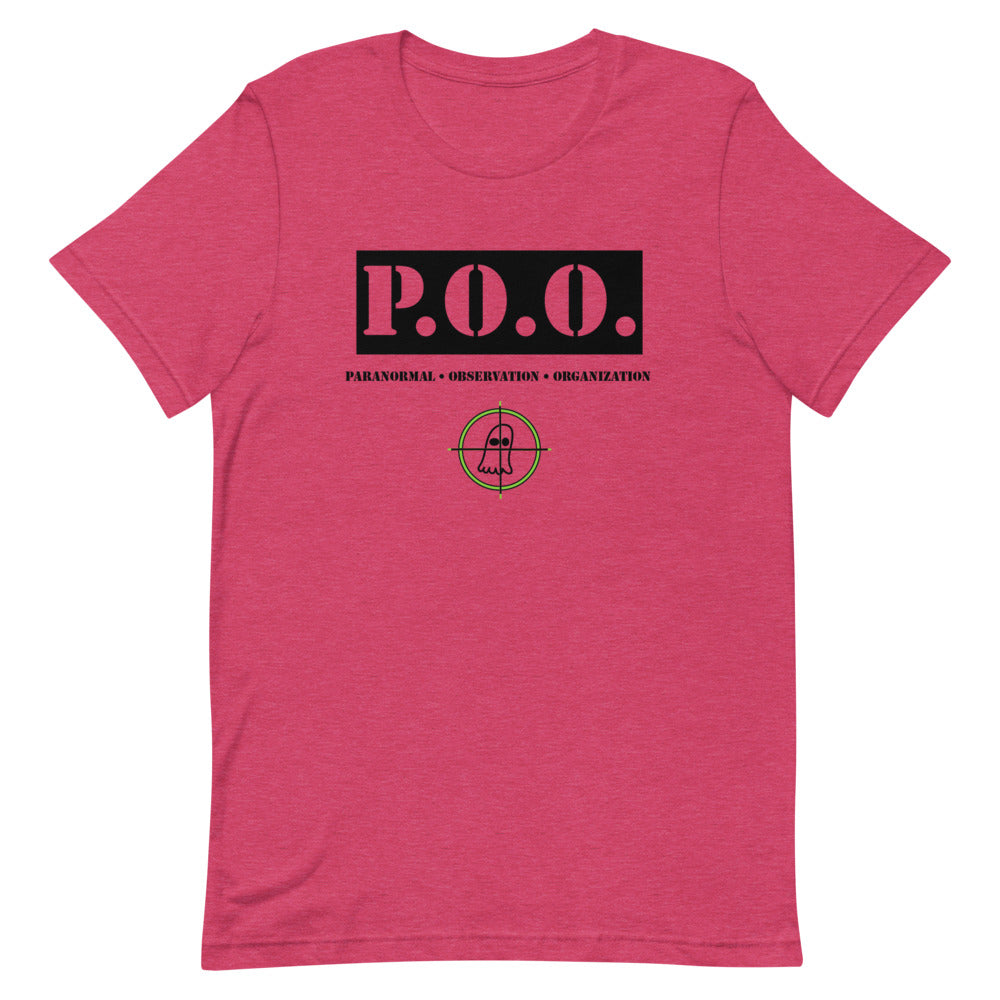 POO Ghost Hunting Unisex T-Shirt - Mod Visions