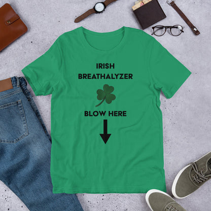 Irish Breathalyzer Unisex T-Shirt - Mod Visions