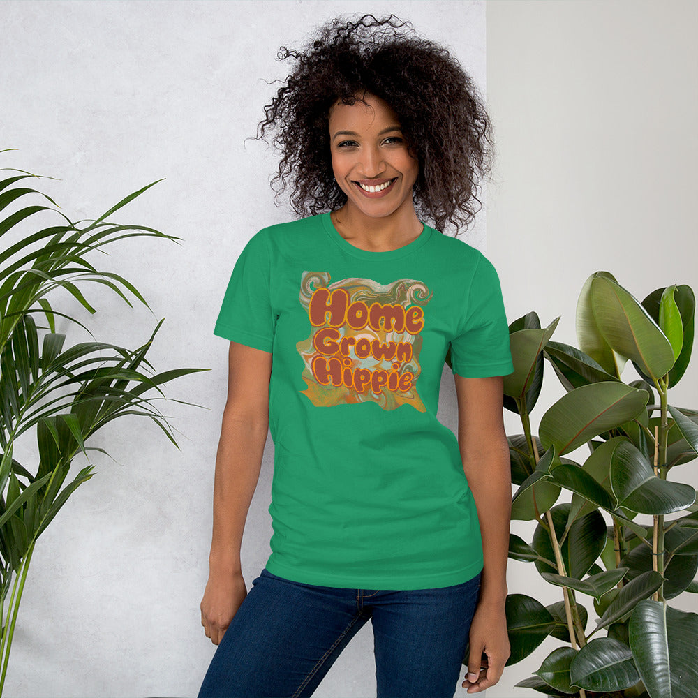 Home Grown Hippie Unisex T-Shirt - Mod Visions