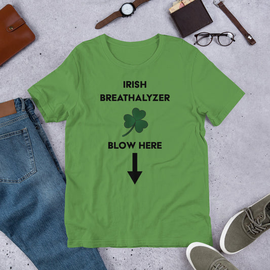 Irish Breathalyzer Unisex T-Shirt - Mod Visions