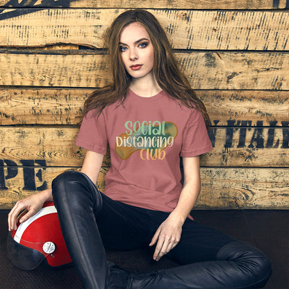Social Distancing Club  Unisex T-Shirt - Mod Visions