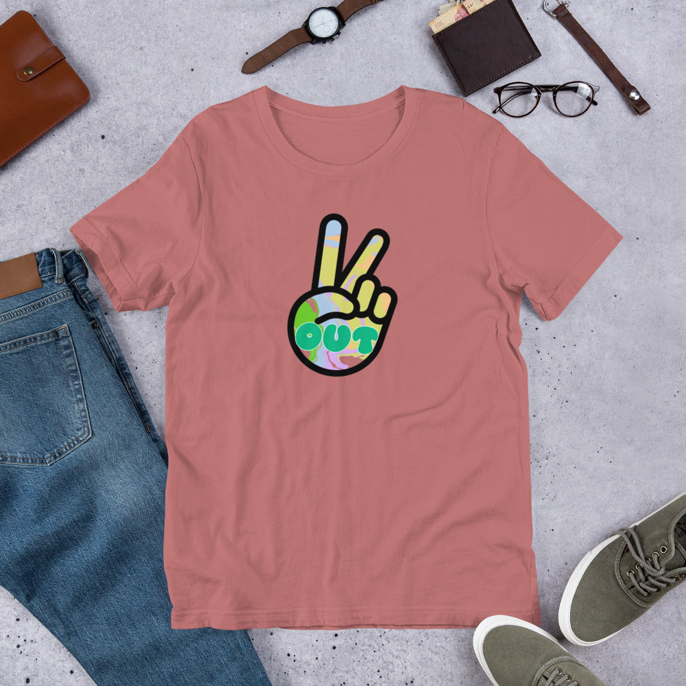 Peace Out T-Shirt - Mod Visions