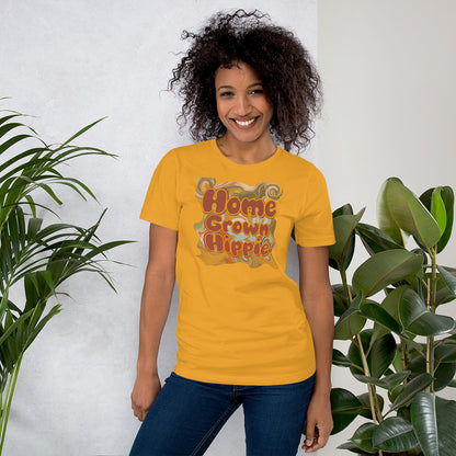 Home Grown Hippie Unisex T-Shirt - Mod Visions