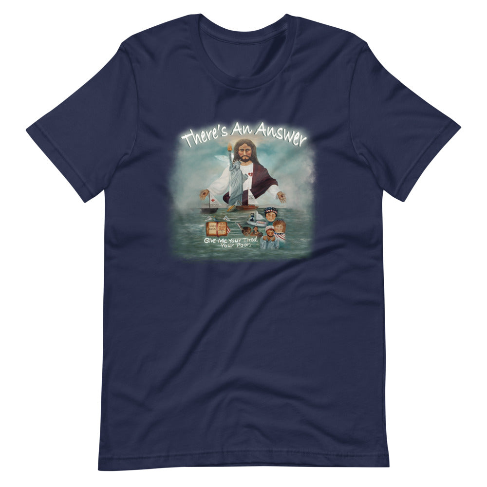 There’s An Answer  Unisex T-Shirt - Mod Visions