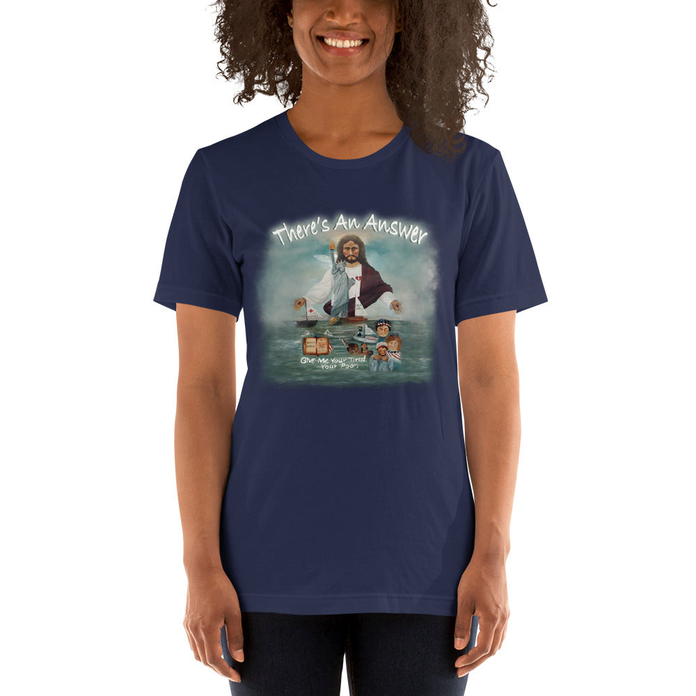 There’s An Answer  Unisex T-Shirt - Mod Visions
