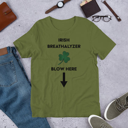 Irish Breathalyzer Unisex T-Shirt - Mod Visions