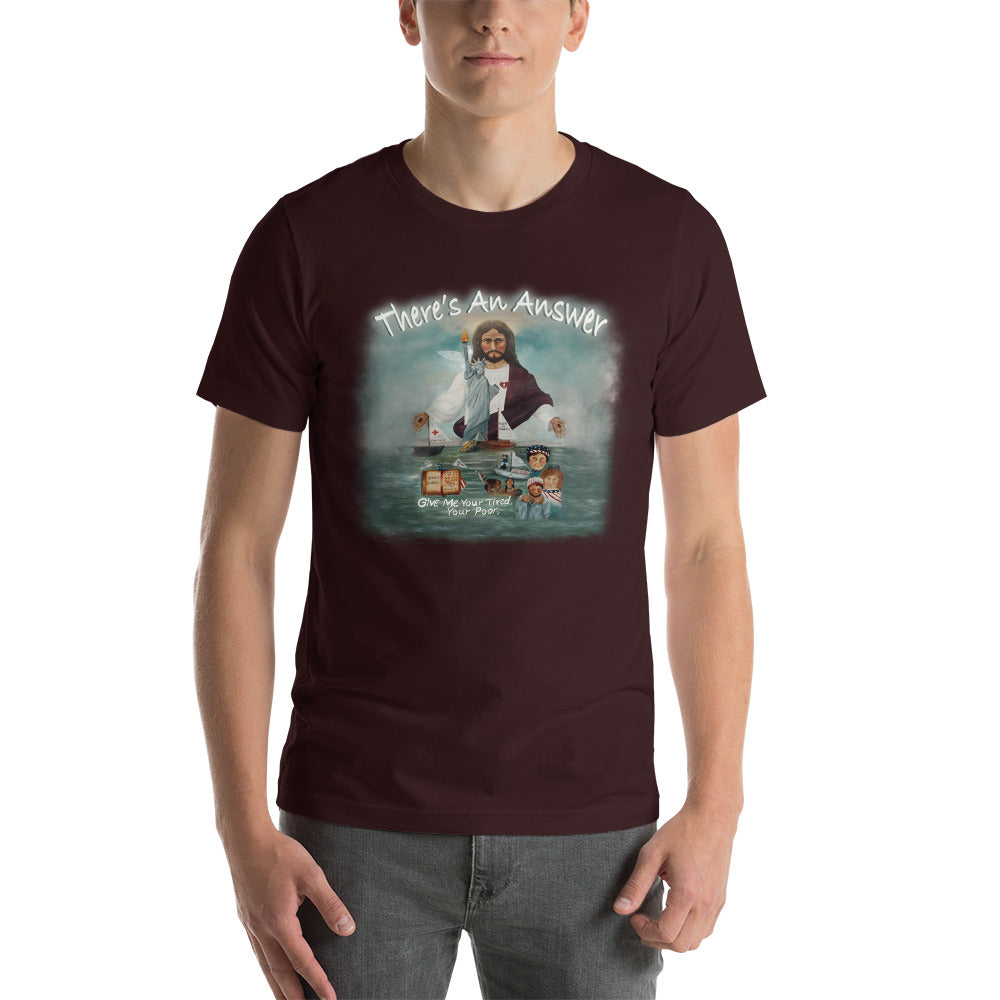 There’s An Answer  Unisex T-Shirt - Mod Visions