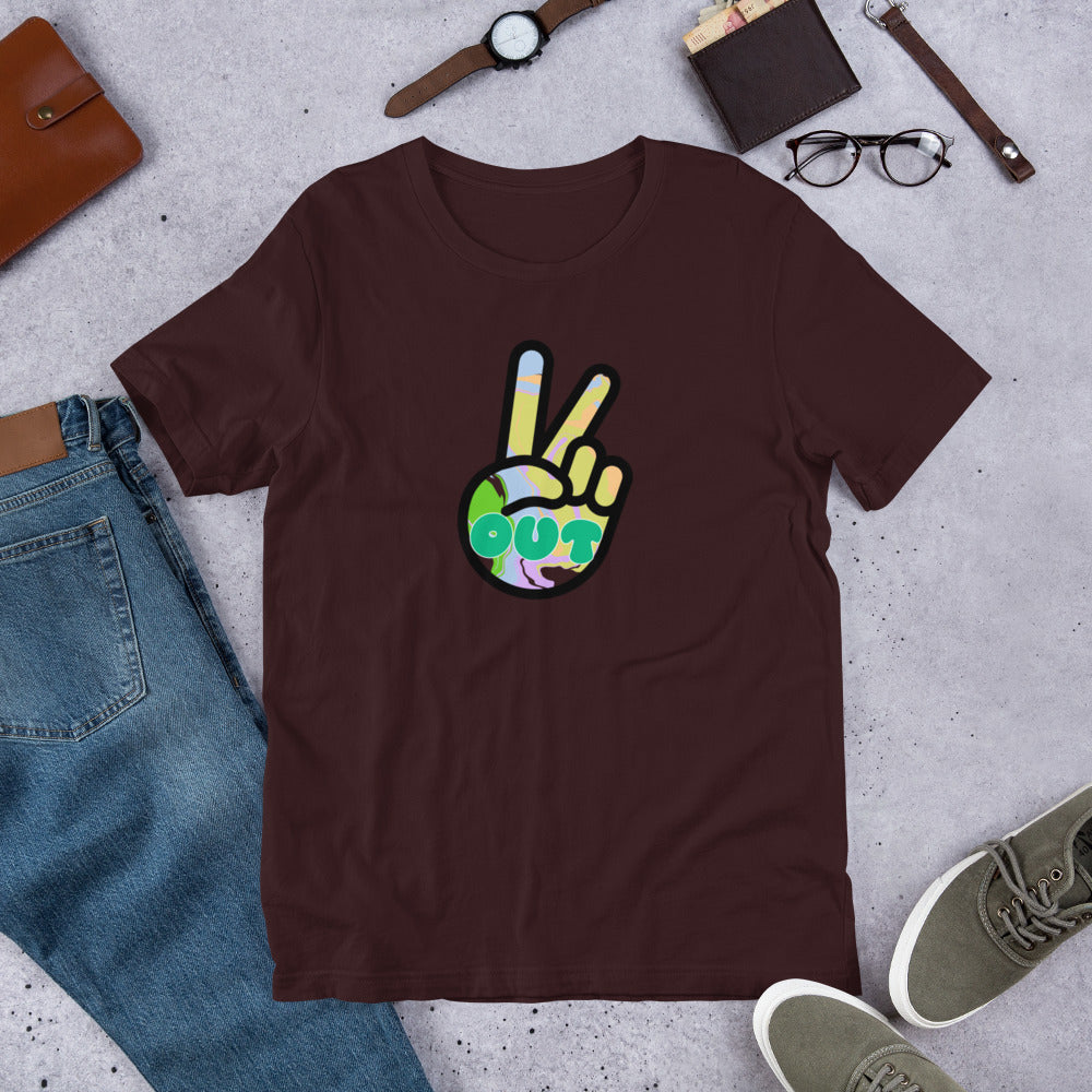 Peace Out T-Shirt - Mod Visions