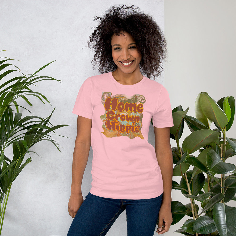 Home Grown Hippie Unisex T-Shirt - Mod Visions