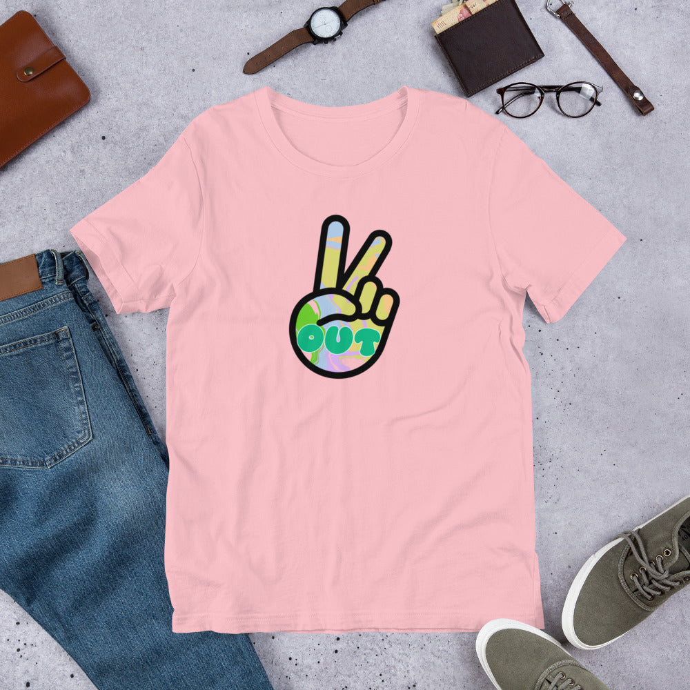 Peace Out T-Shirt - Mod Visions