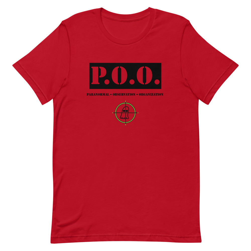 POO Ghost Hunting Unisex T-Shirt - Mod Visions