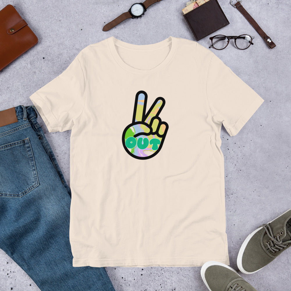 Peace Out T-Shirt - Mod Visions