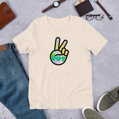 Peace Out T-Shirt - Mod Visions