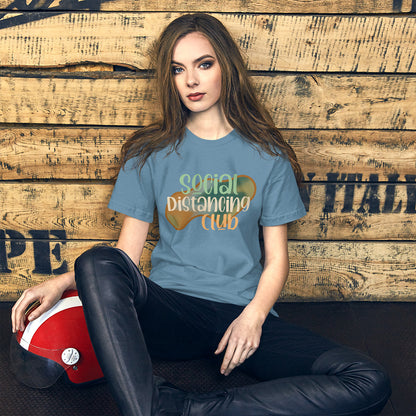 Social Distancing Club  Unisex T-Shirt - Mod Visions