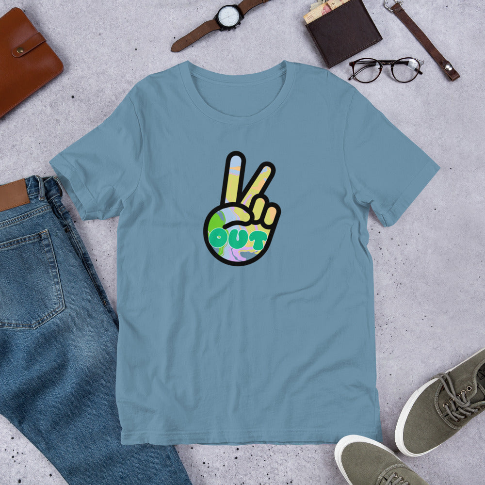Peace Out T-Shirt - Mod Visions