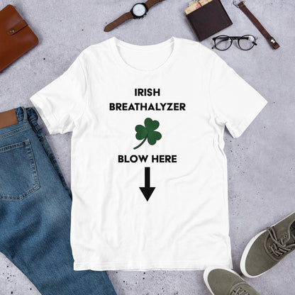 Irish Breathalyzer Unisex T-Shirt - Mod Visions