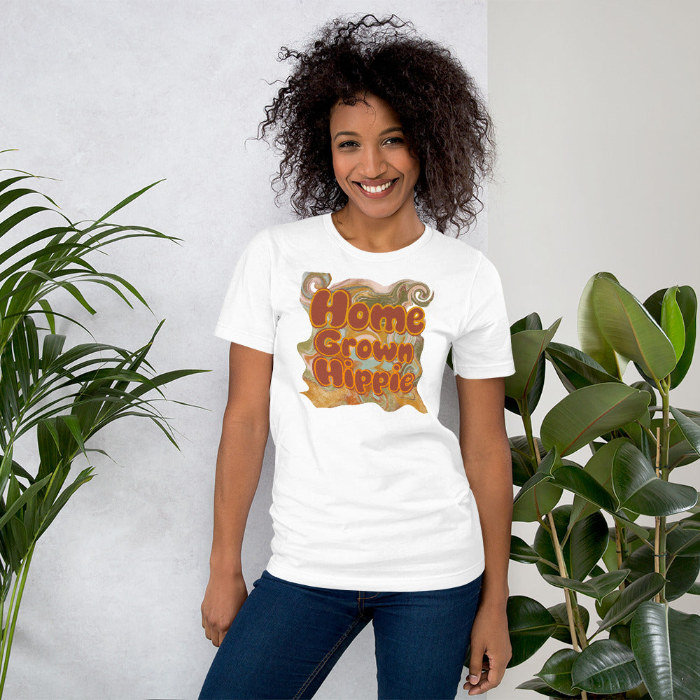 Home Grown Hippie Unisex T-Shirt - Mod Visions