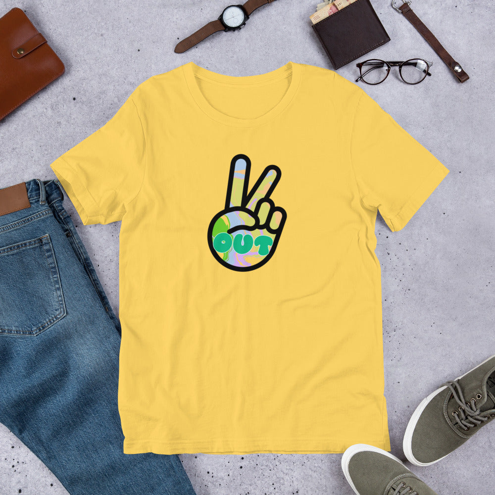 Peace Out T-Shirt - Mod Visions