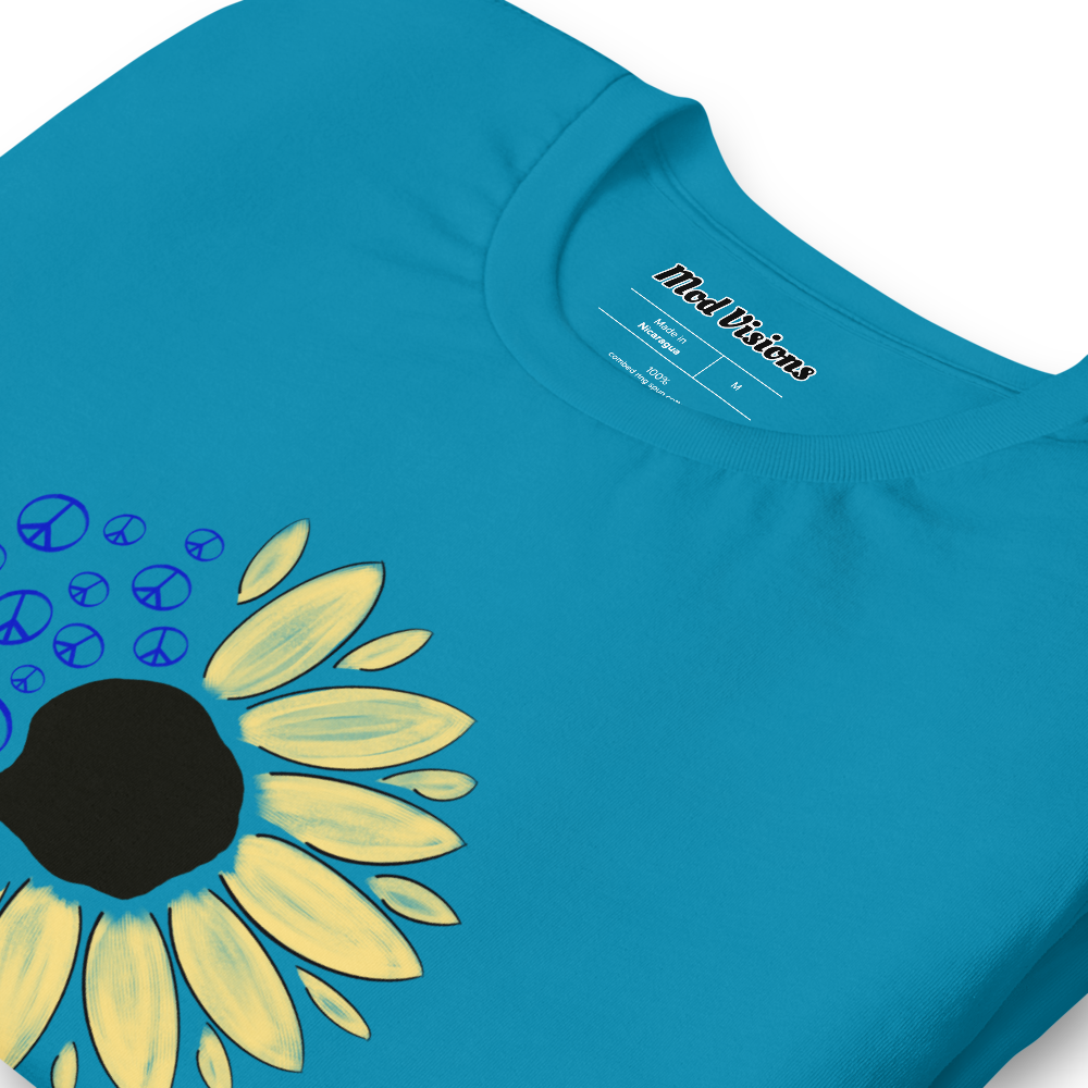 Sunflower Of Peace T-Shirt - Mod Visions