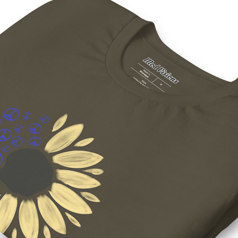Sunflower Of Peace T-Shirt - Mod Visions