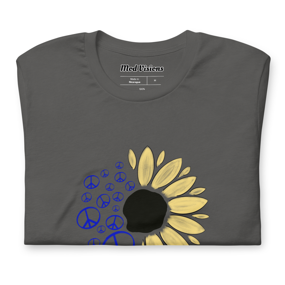 Sunflower Of Peace T-Shirt - Mod Visions