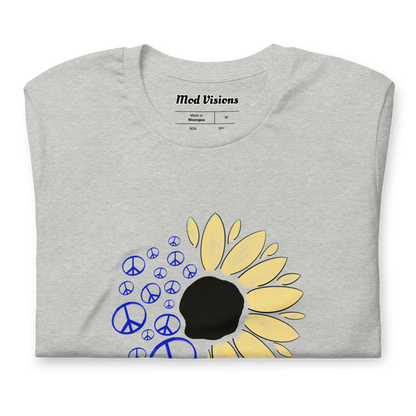 Sunflower Of Peace T-Shirt - Mod Visions