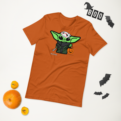 Baby Yoda “Grogu” Halloween Jason Mask T-Shirt - Mod Visions