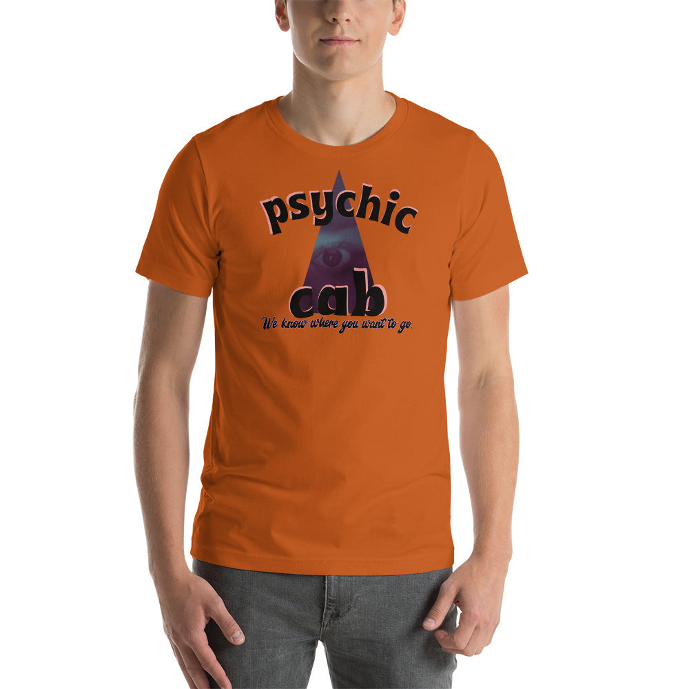 Psychic Cab Unisex T-Shirt - Mod Visions