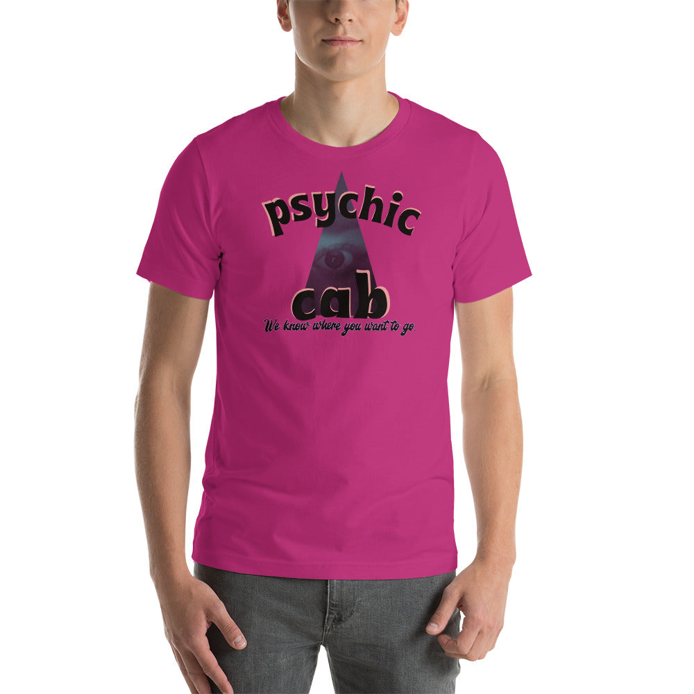 Psychic Cab Unisex T-Shirt - Mod Visions