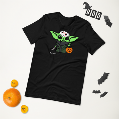 Baby Yoda “Grogu” Halloween Jason Mask T-Shirt - Mod Visions