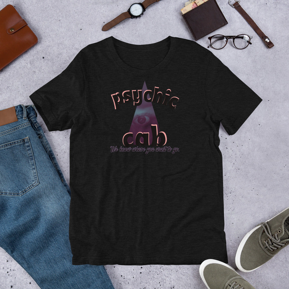 Psychic Cab Unisex T-Shirt - Mod Visions