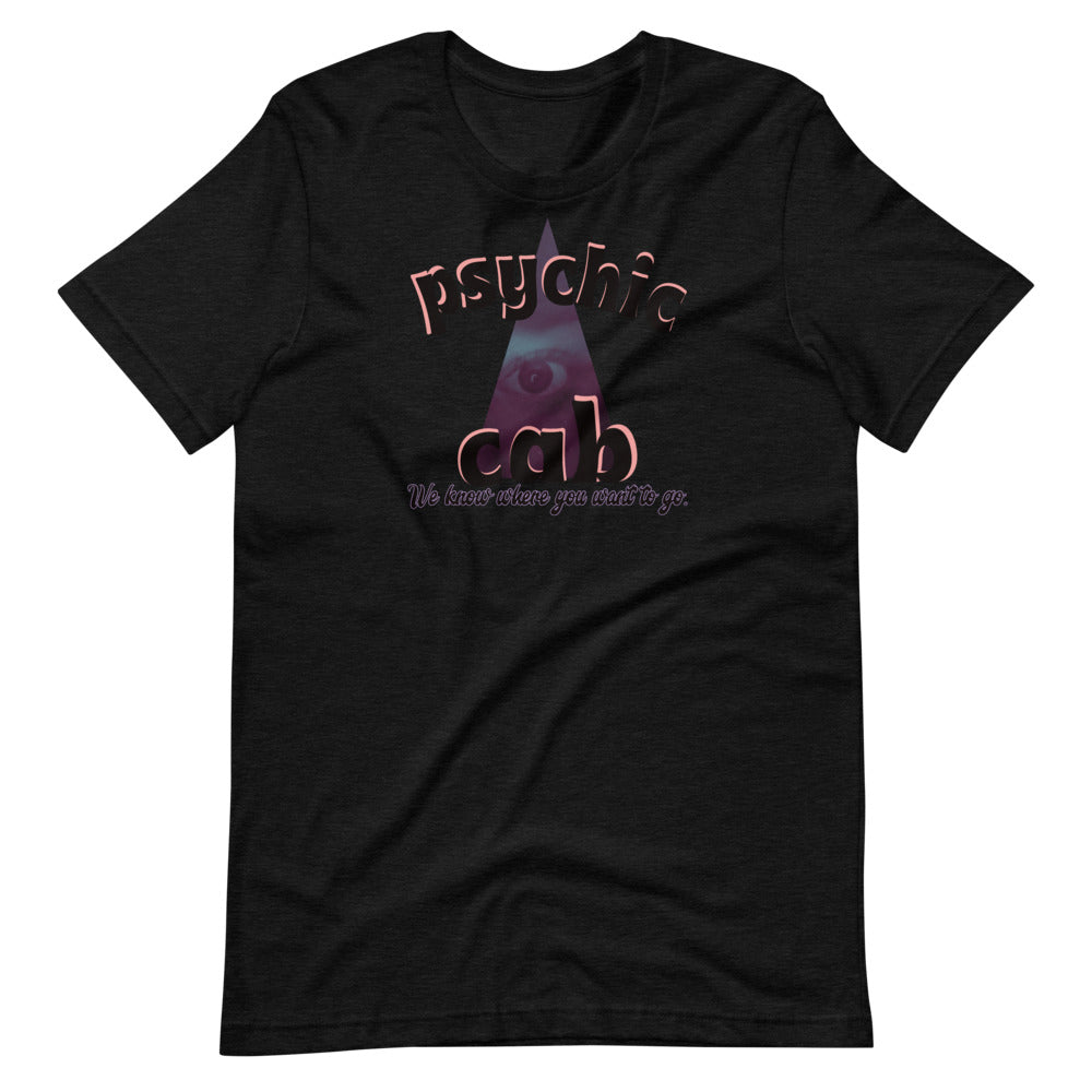 Psychic Cab Unisex T-Shirt - Mod Visions