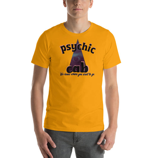 Psychic Cab Unisex T-Shirt - Mod Visions