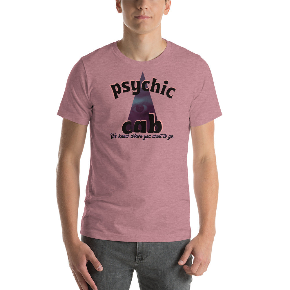 Psychic Cab Unisex T-Shirt - Mod Visions