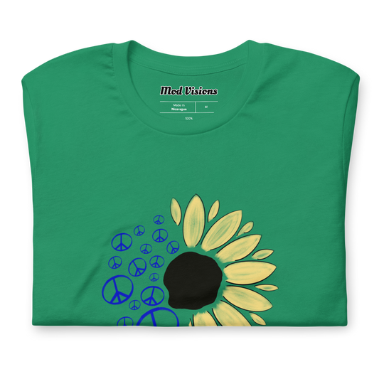 Sunflower Of Peace T-Shirt - Mod Visions