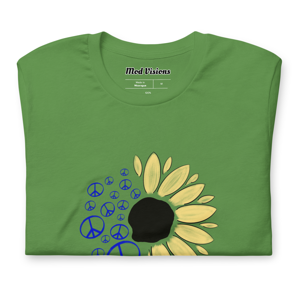 Sunflower Of Peace T-Shirt - Mod Visions