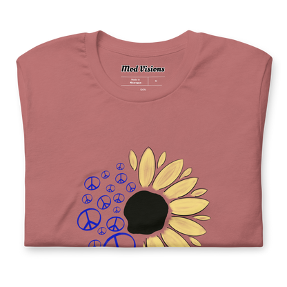 Sunflower Of Peace T-Shirt - Mod Visions