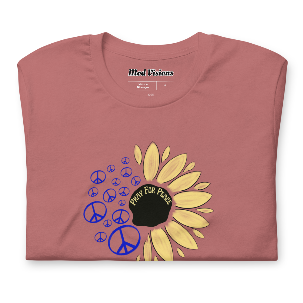 Pray For Peace T-Shirt - Mod Visions