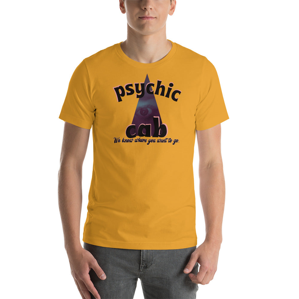 Psychic Cab Unisex T-Shirt - Mod Visions