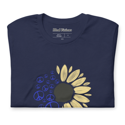 Sunflower Of Peace T-Shirt - Mod Visions