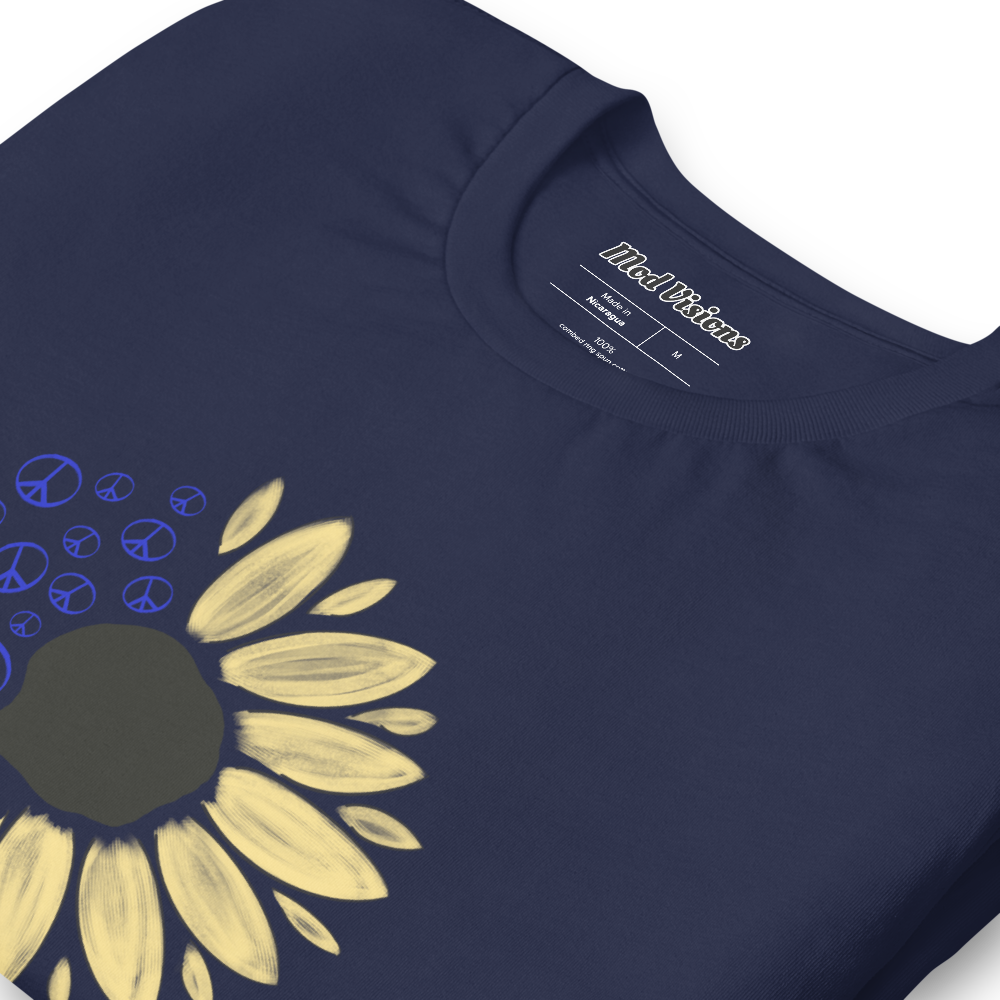 Sunflower Of Peace T-Shirt - Mod Visions